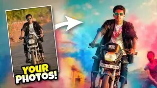 Your Photos! Editing | Bike Wali Holi | Picsart Tutorial | Skay Studios