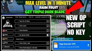 New Script Blox Fruit Mobile No Key AUTO FARM LEVEL & FREE TRIPLE DARK BLADE | Delta Codex Fluxus