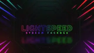 Lightspeed - RGB Twitch Overlay Package for OBS