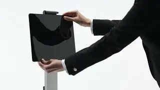 Durable tablet holder som gulvstand, let og enkelt design
