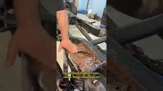 Полное видео смотрите в ленте! #краснодар, #гелендвагин #реставрациярамы #ремонт #машины