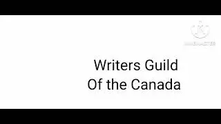 Writers Guild of the Canada logo