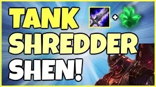TANK SHREDDER SHEN VS MUNDO! League of Legends