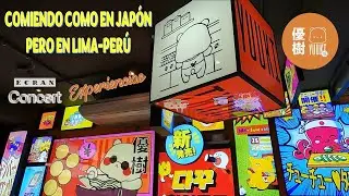 🇵🇪 YUUKI ASIAN FOOD EN LIMA - PERÚ!!! Como estar en Japón al estilo KAWAII