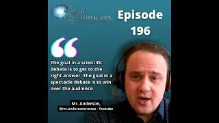 Mr. Anderson shares secrets on how to effectively debate Creationists