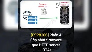 [ESP8266] Phần 4: Cập nhật Firmware qua HTTP server (OTA)