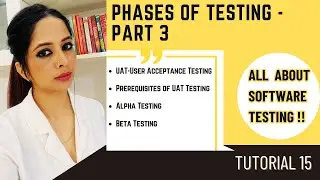 Levels of Testing-UAT| Alpha Testing| Beta Testing | Alpha vs Beta Testing | User Acceptance Testing