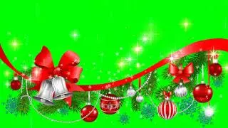 No copyright Christmas Green screen effect