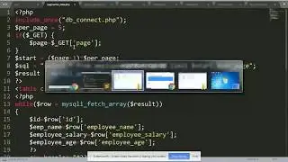 Pagination php mysql ajax