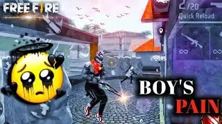BOY PAIN ALONE 😔 VERY SAD SHAYARI FREE FIRE MAX.......