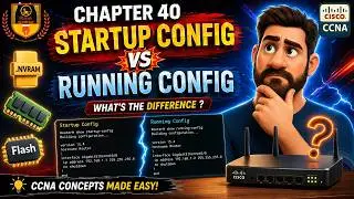 Cisco Router Booting Process Explained | Start-up Config | Running Config | CCNA 200-301