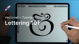 Vector Hand LETTERING | BEGINNER-friendly