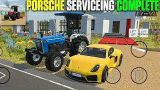 FINALLY COMPLETE PORSCHE SERVICING | INDIAN VEHICLE SIMULATOR GAMEPLAY