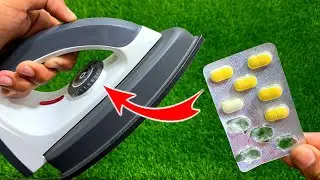 Did you know this Hack before watching this video? Put a Tablet on your Iron and Be Amazed