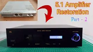 5.1 Power Amplifier Assembly | Old Digital Amplifier Restoration - PART 2