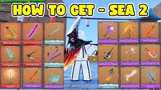 HOW TO GET ALL SWORDS IN KING LEGACY - SECOND SEA