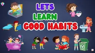 Good habits for kids | Good habits |Good habits |Personal hygiene for kids |Home based school #good