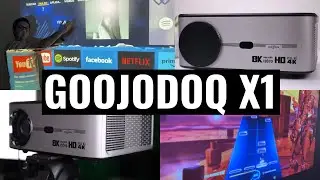 GOOJODOQ X1: El mejor proyector por su precio 🤯 - Review en Español
