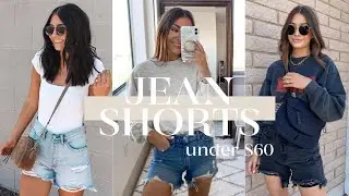 Jean Shorts x under $60
