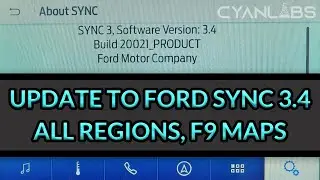 FordSyncDownloader (Automated) - Update To Sync 3.4 On Any Ford / Lincoln Car - CYANLABS