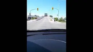 Driving Over Arlington Street Bridge