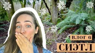 Влог Уютный 6 - Снежный Сиэтл и Хайкинг в Белвью, США