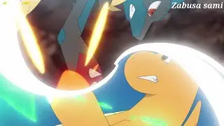 Dragonite vs Mega lucario | ahs vs korrina