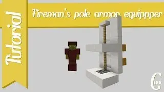 Minecraft - Fireman's pole armor equipper [Tutorial]