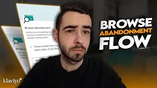 Klaviyo Tutorial: How To Create A High Converting Browse Abandonment Flow In 2024