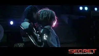 Secret Headquarters 2022 |                           Walker Scobell & Momona kiss scene | HD