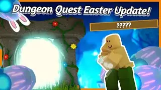 The Ultimate Easter Update In Dungeon Quest | Obby Tips & Walkthrough (Cyber Easter Cave)