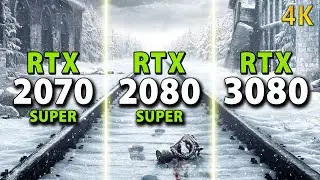 RTX 3080 vs RTX 2080 Super vs RTX 2070 Super // 4K
