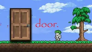 Terraria, but it's a door.