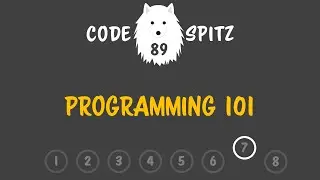 코드스피츠89 - Programming 101 7회차