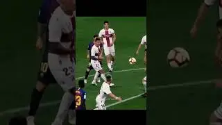 Messi assist and Rakitic Half volley goal💥🤯✨