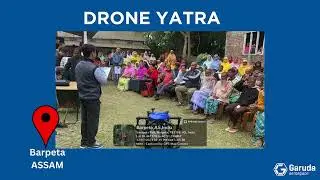 Garuda Aerospace Drone Yatra Across India | #Assam view #yatra #garudaaerospace #droneyatra #assam