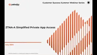 ZTNA  A Simplified Private App Access