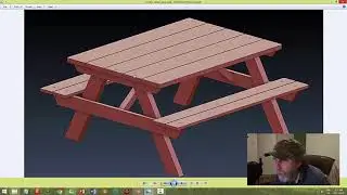 Blender: Modeling a Picnic Table