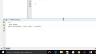 Java NetBeans 8.1, primer programa 