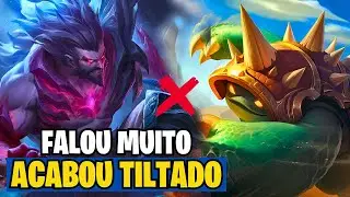 CANTOU VITÓRIA ANTES da HORA e TERMINOU QUIETINHO 🤫 | TRYNDAMERE vs RAMMUS