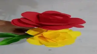 Kerajinan tangan bunga dari kertas#shorts#