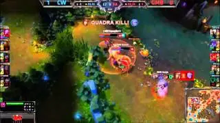 Genja penta-kill vs CW