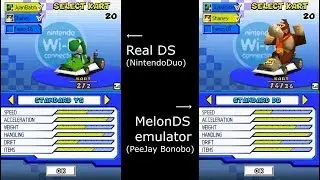 Playing Mario Kart DS online in 2018 (Real DS vs Emulator races!)