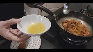 curry orange prawns