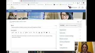 Activity completion tracking on Moodle