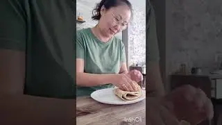 На завтрак вкусная яишенка и прекрасное настроение ❤