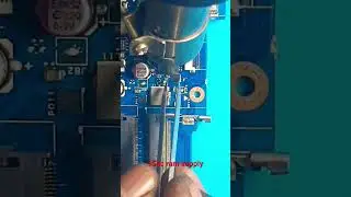 Hp 15ac Laptop Ram supply repairing. #hp #hpsupport #laptop #laptoprepair #soldering #microsoldering