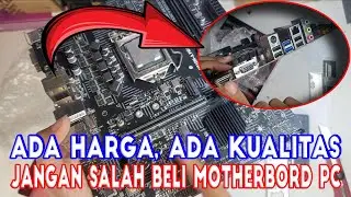 UNBOXING Motherboard PC murah dengan spesifikasi yang tinggi mampu menjalankan game berat