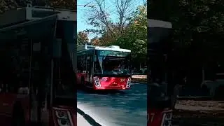 Новый троллейбус 307- МАЗ 203Т20, маршрут 7