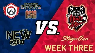 New Era vs Crazy Raccoon | OWCS Korea Stage 1 Week 3